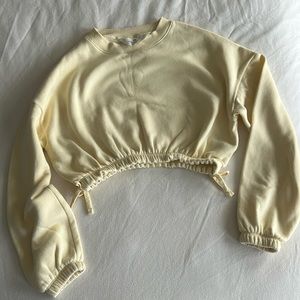 Cropped sweatshirt